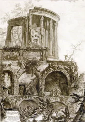 Une autre vue du Temple de la Sibylle, Tivoli